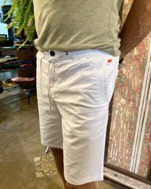 BERMUDA COM ELASTICO BRANCO-JAB