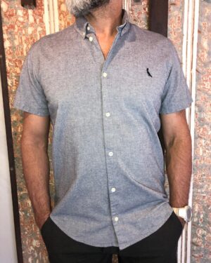 CAMISA MC OXFORD COLOR