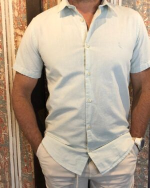 CAMISA MANGA CURTA OXFORD COLOR