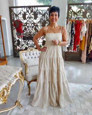 VESTIDO LONGO LOOSE  L'CECCI