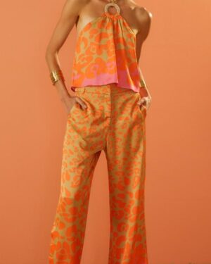 CALÇA ESTAMPADA