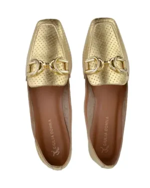 MOCASSIM FLAT DOURADO