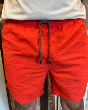 SHORTS POLIAMIDA LISO LARANJA