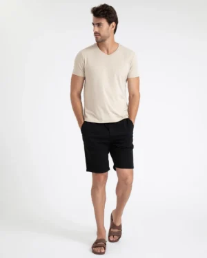 BERMUDA MALHA JOGGER PRETO