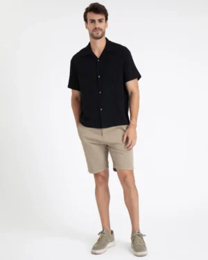 BERMUDA MALHA JOGGER KAKHI