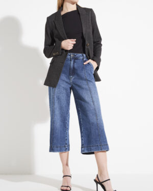 CALÇA JEANS CROPPED
