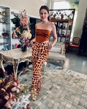 CALÇA ESTAMPA GIRAFA
