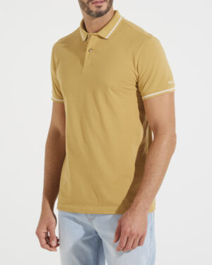 CAMISA POLO BEGE SOYBEAN