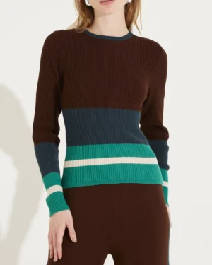 BLUSA TRICÔ LISTRADO