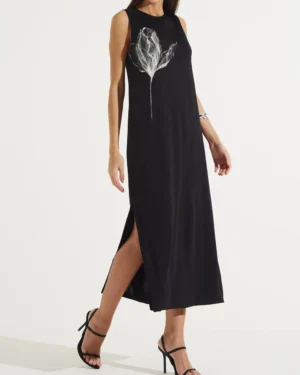 VESTIDO FORUM PRETO/OFF