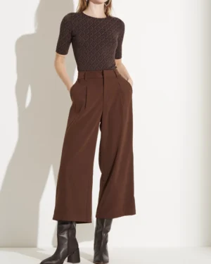 CALÇA FORUM MARROM NOBUCK