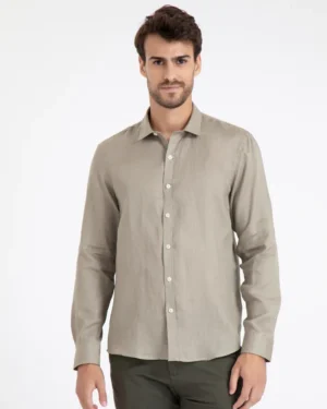 CAMISA ML 100% LINHO FIO 60 FENDI