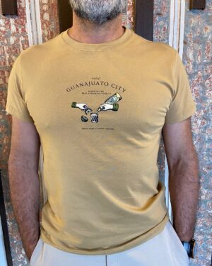 CAMISETA BEGE TSB04V26