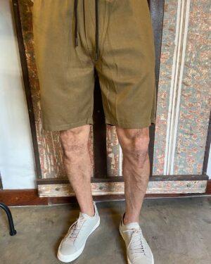 BERMUDA JOGGER CHINO KHAKI
