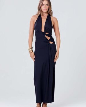 VESTIDO LCECCI PRETO