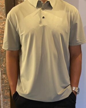 POLO MASCULINA TECHNO FLEX AREIA