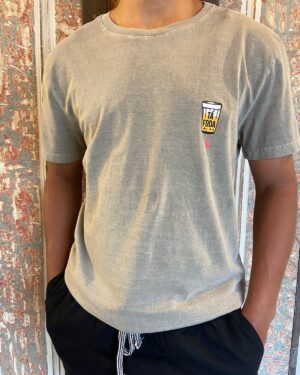 CAMISETA ESTAMAPADA TA FODA CINZA RSV