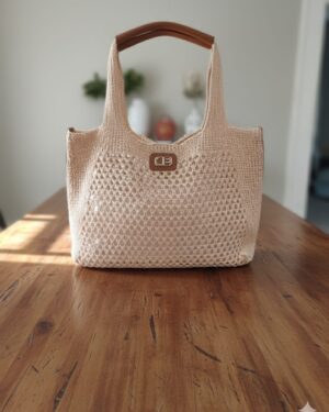 BOLSA JORGE BISCHOFF RAFIA PALHA