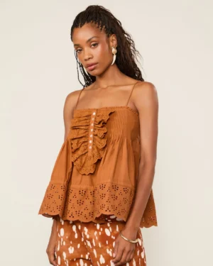 BLUSA ALÇA BABADOS