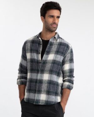 CAMISA XADREZ RELAX VERDE