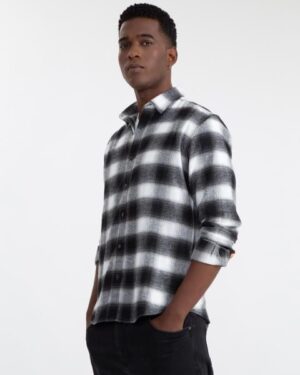 CAMISA XADREZ RELAX PRETO