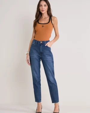 CALÇA JEANS LOLA CINTURA ALTA