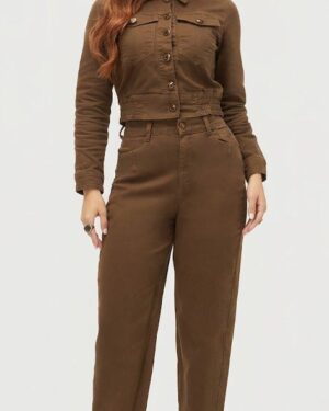 CALÇA MOM FIT-CACAU