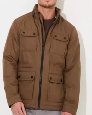 JAQUETA SAFARI NYLON PIQUET