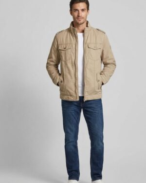 JAQUETA STONE BRUSHED KHAKI