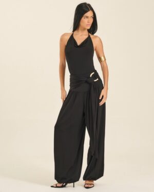 COORDENADO BLUSA/CALÇA ISY PRETO