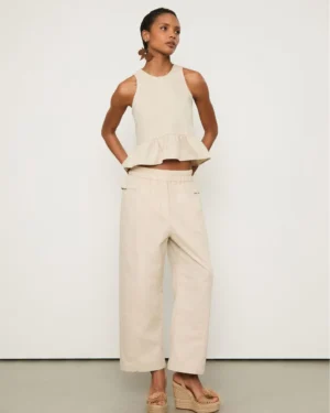 COORDENADO BLUSA E CALÇA BEGE