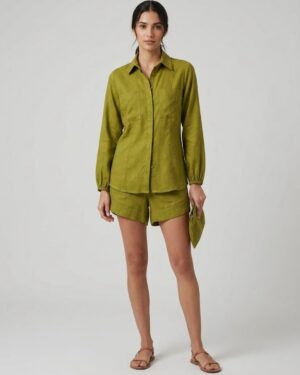 COORDENADO BLUSA/CALÇA ALMA VERDE