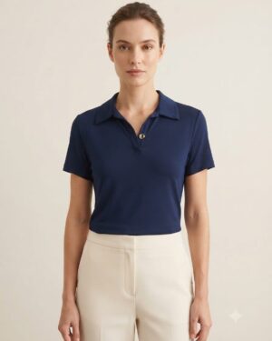 BLUSA VISCO BOTÃO