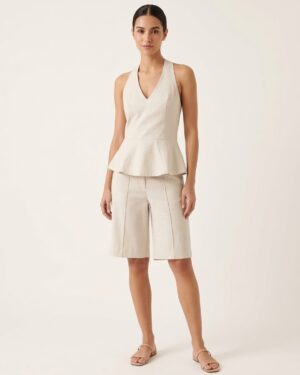 COORDENADO BERMUDA/BLUSA FRENTE UNICA MARCI
