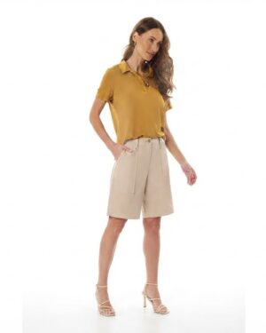BLUSA AMARRAS COR AREIA