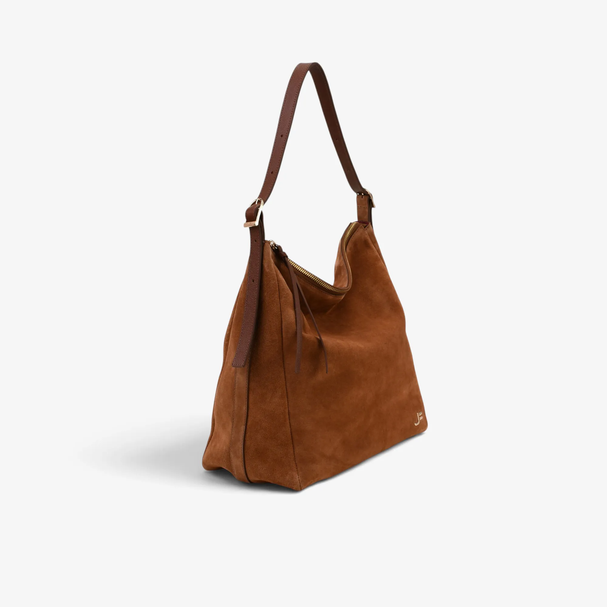 BOLSA HOBO CARAMELO MASCAVO CAMURÇA